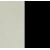 Stoff Beige/Schwarze Beine