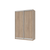 Kleiderschrank Doros City Light Schiebetüren Sonoma Eiche 2 Türen 150x60x225 (42002012)