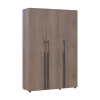 Kleiderschrank mit Regalen Doros Kasper Cremona Cannolo 3 Türen 135x48x204 (42005558)