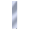 Drehtürenschrank Doros Gelar Sonoma Eiche mit Spiegel 39x49,5x203,4 (44900243)