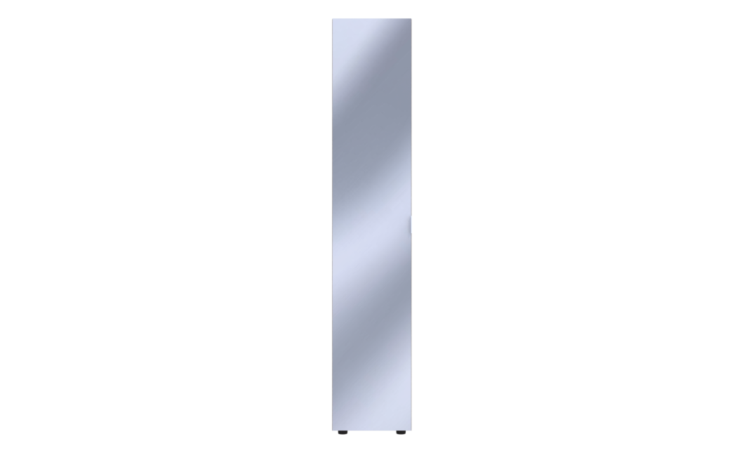 Drehtürenschrank Doros Gelar Sonoma Eiche mit Spiegel 39x49,5x203,4 (44900243)