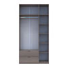Drehtürenschrank Doros Lukas Cannolo 3 Türen 120x50x240 (44900368)