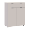 Kommode Doros Ron 2 Kaschmir 2 Türen 1 Schublade 80x38x100 (41516044)