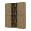 Kleiderschrank Doros Morgan Artisan Eiche 180x40x210 (44900406)
