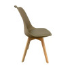 Stuhl Doros Bin Khaki 49x43x84 (84110006)