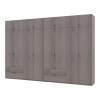 Kleiderschrank Doros Lukas Cannolo / Cannolo 4+4 Türen 360x50x240 (42005250)