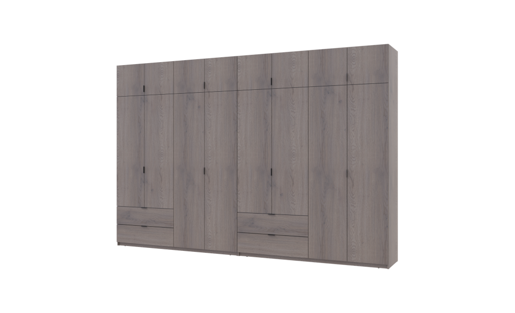 Kleiderschrank Doros Lukas Cannolo / Cannolo 4+4 Türen 360x50x240 (42005250)