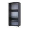 Kleiderschrank Doros Thorn Anthrazit 2 Türen Kleiderstange 90x51,6x200 (44900443)