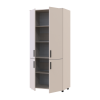 Kleiderschrank Doros Thorn Kaschmir 2 Türen Böden 90x51,6x200 (44900448)