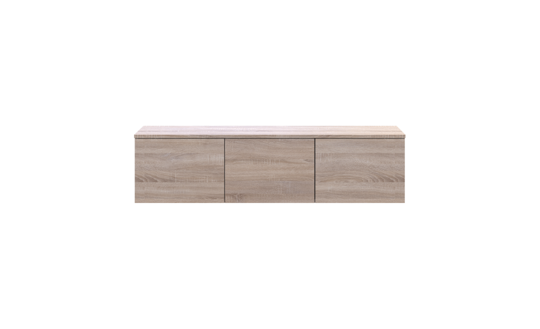 TV-Board Doros Levia Sonoma Eiche 3 Türen 130х35х33 (41516301)