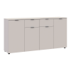 Kommode Doros Ron 7 Kaschmir 4 Türen 2 Schubladen 160x38x81 (41516049)