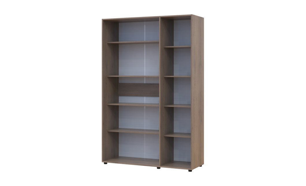 Kleiderschrank mit Regalen Doros Kasper Cremona Cannolo 3 Türen 135x48x204 (42005558)