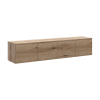 TV-Board Doros Levia Ewok Eiche 4 Türen 160x35x33 (41516094)