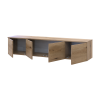 TV-Board Doros Levia Ewok Eiche 4 Türen 160x35x33 (41516094)