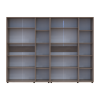 Kleiderschrank mit Regalen Doros Kasper Cremona Cannolo 3+3 Türen 270x48x204 (42005571)