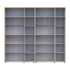 Kleiderschrank mit Regalen und Aufsatz Doros Kasper Kaschmir 3+3 Türen 270x48x245 (42005576)