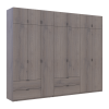 Kleiderschrank Doros Lukas Cannolo / Cannolo 3+4 Türen 300x50x240 (42005247)