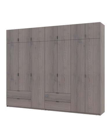 Kleiderschrank Doros Lukas Cannolo / Cannolo 3+4 Türen 295x50x240 (42005245)