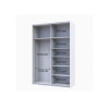 Kleiderschrank Doros G-Caiser Schiebetüren Weiß 2 Türen 160x60x240 (42002104)
