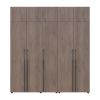 Kleiderschrank mit Schubladen und Aufsatz Doros Kasper Cremona Cannolo 2+3 Türen 225x48x245 (42005555)