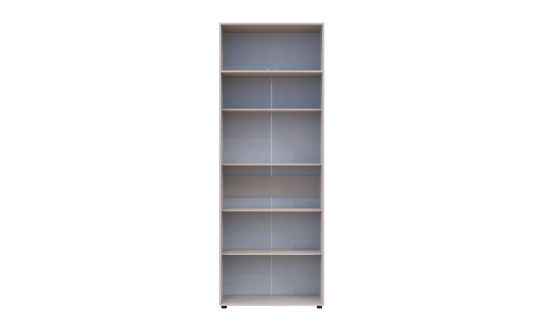 Kleiderschrank mit Regalen und Aufsatz Doros Kasper Kaschmir 2 Türen 90x48x245 (42005536)