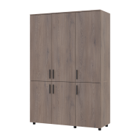 Kleiderschrank Doros Thorn Cremona Cannolo 3 Türen Kleiderstange 135x51,6x200 (44900475)