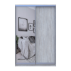 Kleiderschrank Doros City Light Natti Luc Schiebetüren mit Spiegel 150x60x225 (80736510)