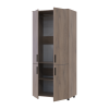 Kleiderschrank Doros Thorn Cremona Cannolo 2 Türen Kleiderstange 90x51,6x200 (44900427)