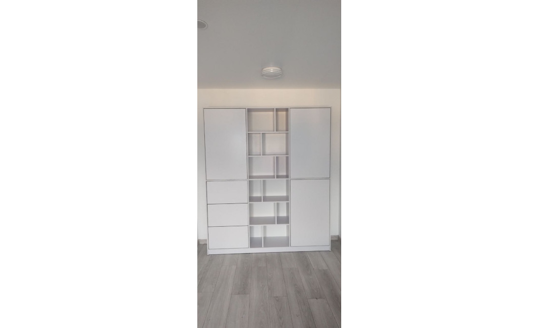 Kleiderschrank Doros Morgan Weiß 2 Türen 180x38,5x210 (42001246)