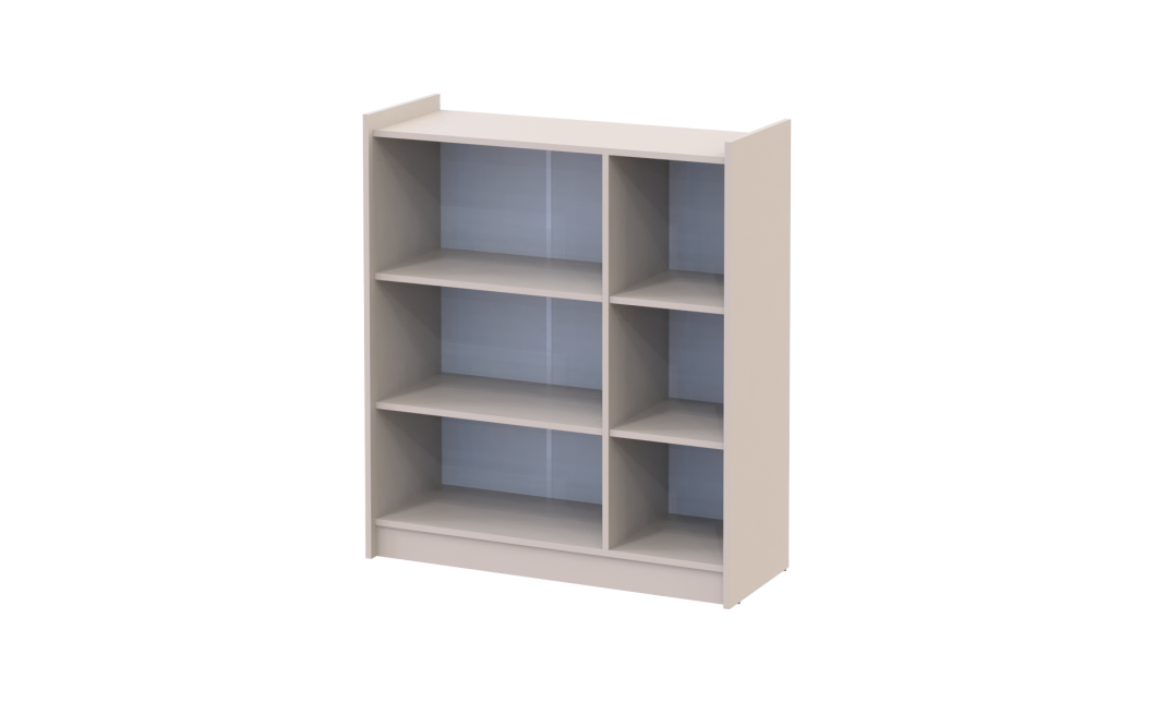 Kommode Doros Kassel Kaschmir 3 Türen 97x40x110 (41516209)