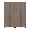 Kleiderschrank mit Regalen und Schubladen Doros Kasper Cremona Cannolo 2+2 Türen 180x48x204 (42005535)