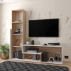 Kleiderschrank Doros Etana Artisan Eiche/Weiß 150x30x150 (41510097)