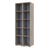 Kleiderschrank Set Doros Gelar Sonoma Eiche mit 2 Spiegeln 78x49,5x203,4 (42002165)