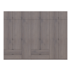 Kleiderschrank Doros Lukas Cannolo / Cannolo 3+4 Türen 315x50x240 (42005248)