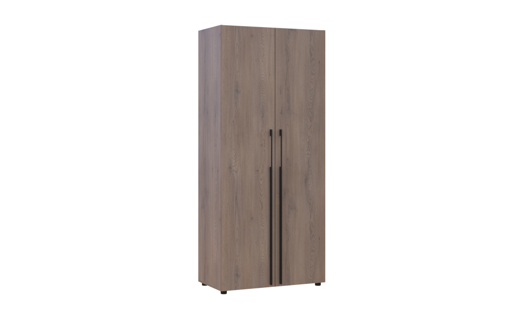 Kleiderschrank mit Regalen Doros Kasper Cremona Cannolo 2 Türen 90x48x204 (42005529)
