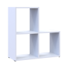 Regalsystem Doros Step 2x2 Weiß offen 69x28,8x71,4 (41516156)