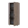 Kleiderschrank Doros Thorn Cremona Cannolo 2 Türen Böden 90x51,6x200 (44900428)