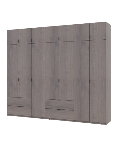 Kleiderschrank Doros Lukas Cannolo / Cannolo 3+4 Türen 280x50x240 (42005244)