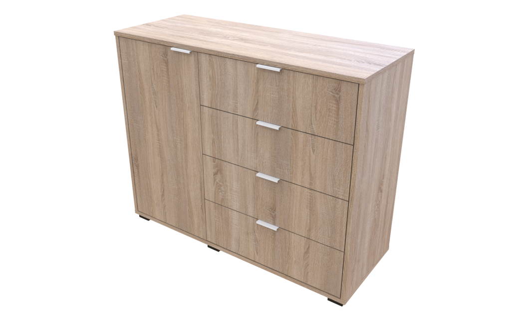 Kommode Doros GC1 Sonoma Eiche 100x40x81,7 (41510077)