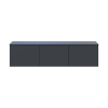 TV-Board Doros Levia Anthrazit 3 Türen 130х35х33 (41516289)