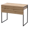 Schreibtisch Doros Bart Ewok Eiche mit Ablage 100x55x78,1 (41510114)