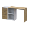 Computertisch Doros T8 Weiß Eiche Artisan 100x83x75 (41516060)