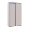 Kleiderschrank Doros Sigma Slim Schiebetüren Kaschmir 2 Türen 120x45x214.4 (42005446)