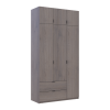 Drehtürenschrank Doros Lukas Cannolo 3 Türen 120x50x240 (44900368)