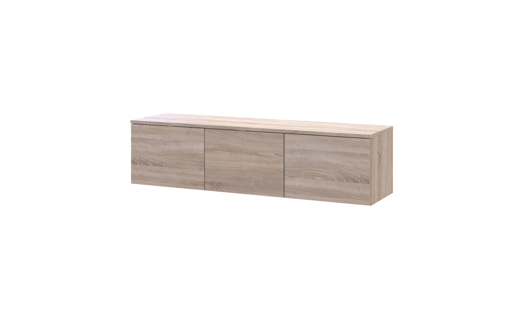 TV-Board Doros Levia Sonoma Eiche 3 Türen 130х35х33 (41516301)