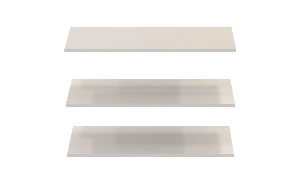Regal-Set Kasper Kaschmir 86,7x35x1,6 (41516322)