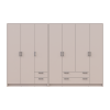 Kleiderschrank Doros Rondi Kaschmir 3+4 Türen 281x52x195 (42005624)