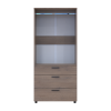 Kleiderschrank Doros Thorn Cremona Cannolo 2 Türen 3 Schubladen Kleiderstange 90x51,6x200 (44900429)