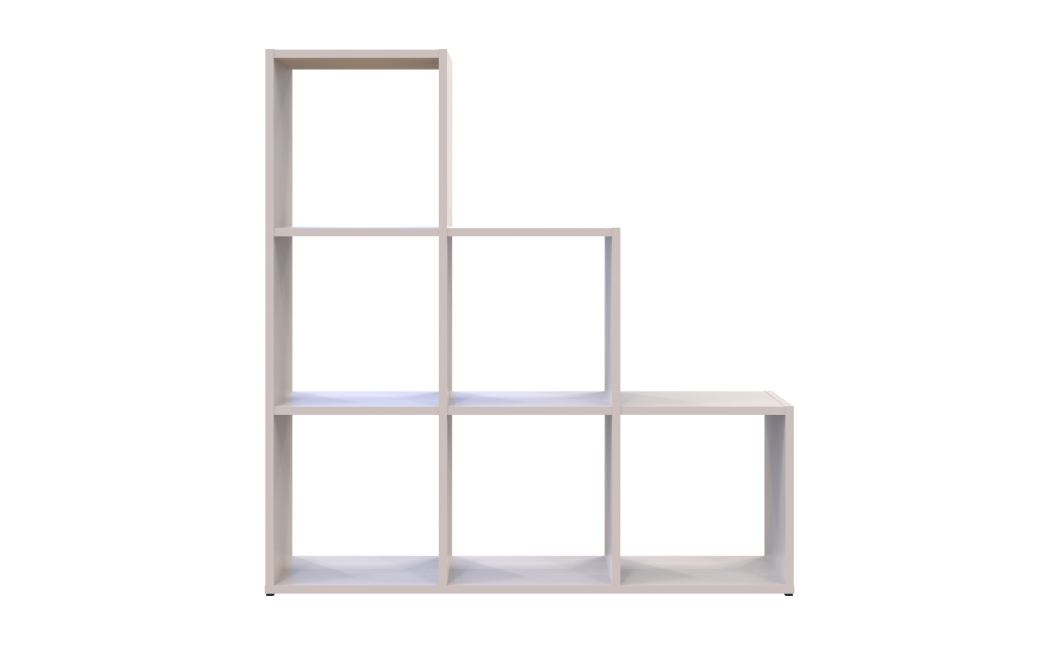 Regalsystem Doros Step 3x3 Kaschmir offen 102,6x28,8x106,1 (41516163)