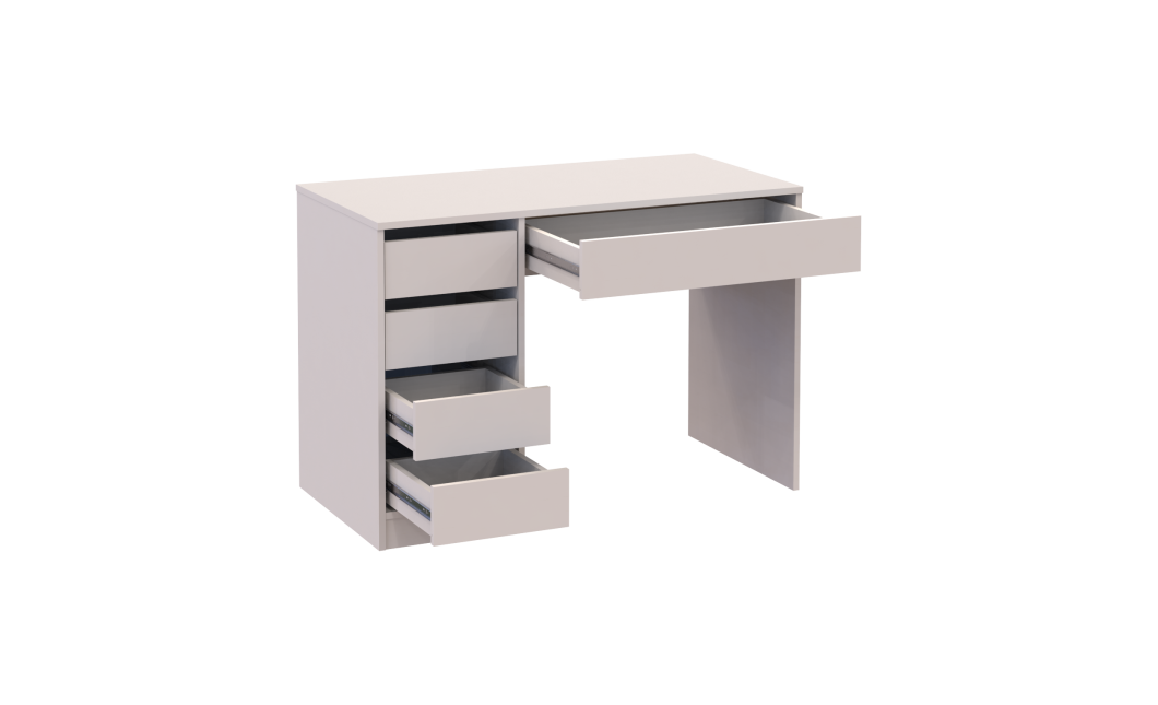 Schreibtisch Doros Ergo links Kaschmir 110x55x75 (41516106)